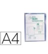 CARPETA DOSSIER UÑERO SARO PVC DIN A4 280 MC TRANSPARENTE