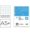 RECAMBIO LIDERPAPEL CUARTO 100 HOJAS 60G/M2 CUADRO 8MM CON MARGEN 6...