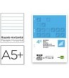 RECAMBIO LIDERPAPEL CUARTO 100 HOJAS 60G/M2 HORIZONTAL CON MARGEN 6...
