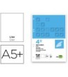 RECAMBIO LIDERPAPEL CUARTO 100 HOJAS 60G/M2 LISO SIN MARGEN 6 TALADROS