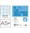 RECAMBIO LIDERPAPEL CUARTO 100 HOJAS 60G/M2 RAYADO Nº 46 6 TALADROS