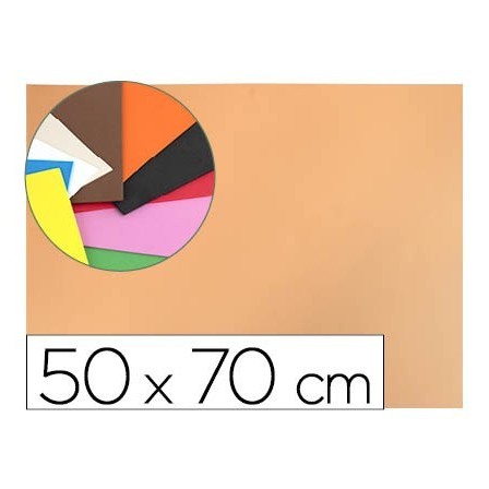 GOMA EVA LIDERPAPEL 50X70CM 60G/M2 ESPESOR 1.5MM PIEL