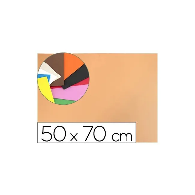 GOMA EVA LIDERPAPEL 50X70CM 60G/M2 ESPESOR 1.5MM PIEL