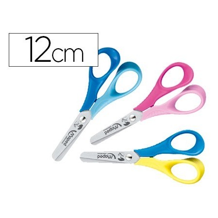 TIJERA ESCOLAR MAPED PARA ZURDOS 12 CM