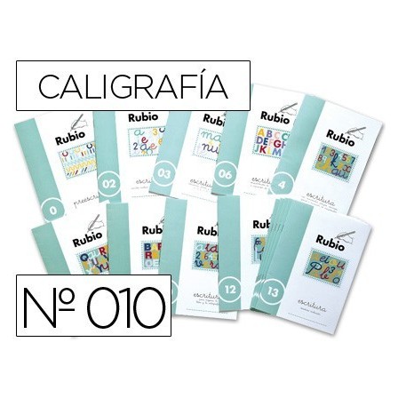 CUADERNO RUBIO CALIGRAFIA Nº 010