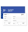TALONARIO LIDERPAPEL RECIBOS 3/Fº ORIGINAL T105 CON MATRIZ TEXTO EN...