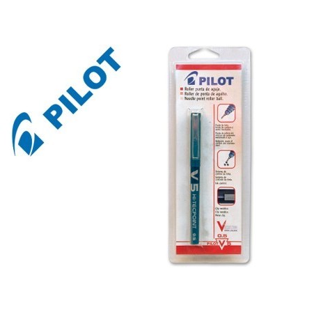 ROTULADOR PILOT V-5 AZUL -BLISTER 1