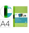 CARPETA LIDERPAPEL DOSSIER PINZA LATERAL POLIPROPILENO DIN A4 VERDE...