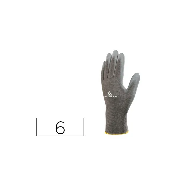 GUANTE DELTAPLUS POLIESTER ANTIDESLIZANTE LAVABLE ESPECIAL PARA MAN...