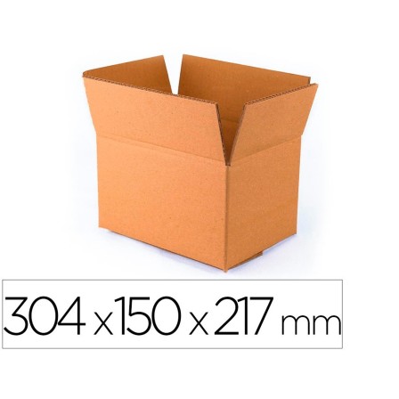 CAJA PARA EMBALAR Q-CONNECT US OS VARIOS CARTON DOBLE CANAL MARRON ...