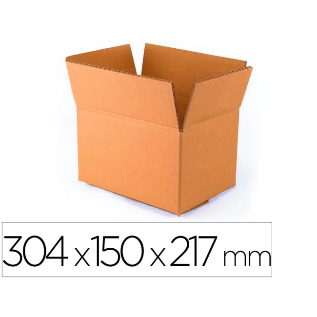 CAJA PARA EMBALAR Q-CONNECT US OS VARIOS CARTON DOBLE CANAL MARRON ...