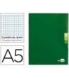 LIBRETA LIDERPAPEL SCRIPTUS A5 48 HOJAS 90G/M2 CUADRO 4MM CON MARGE...