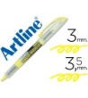 ROTULADOR ARTLINE FLUORESCENTE EK-640 AMARILLO -PUNTA BISELADA