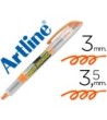ROTULADOR ARTLINE FLUORESCENTE EK-640 NARANJA -PUNTA BISELADA