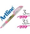 ROTULADOR ARTLINE FLUORESCENTE EK-640 ROSA -PUNTA BISELADA