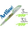 ROTULADOR ARTLINE FLUORESCENTE EK-640 VERDE -PUNTA BISELADA
