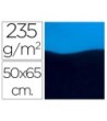 CARTULINA LIDERPAPEL 50X65 CM 235G/M2 METALIZADA AZUL
