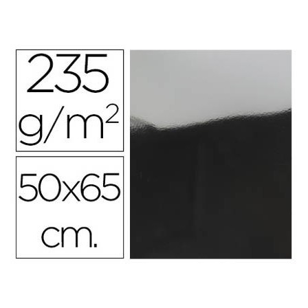 CARTULINA LIDERPAPEL 50X65 CM 235G/M2 METALIZADA PLATA