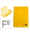 CARPETA LIDERPAPEL GOMAS FOLIO 3 SOLAPAS CARTON PLASTIFICADO COLOR ...