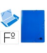 CARPETA LIDERPAPEL GOMAS FOLIO 3 SOLAPAS CARTON PLASTIFICADO COLOR ...