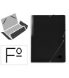 CARPETA LIDERPAPEL GOMAS FOLIO 3 SOLAPAS CARTON PLASTIFICADO COLOR ...