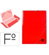 CARPETA LIDERPAPEL GOMAS FOLIO 3 SOLAPAS CARTON PLASTIFICADO COLOR ...