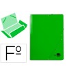 CARPETA LIDERPAPEL GOMAS FOLIO 3 SOLAPAS CARTON PLASTIFICADO COLOR ...