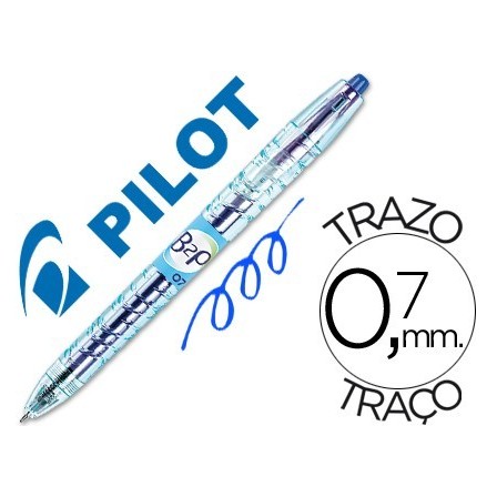 BOLIGRAFO PILOT GEL B2P AZUL