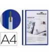 CARPETA DURAPLUS DIN A4 CON FASTENER AZUL DURABLE
