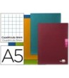 LIBRETA LIDERPAPEL SCRIPTUS A5 48 HOJAS 90G/M2 CUADRO 8MM CON MARGEN