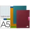 LIBRETA LIDERPAPEL SCRIPTUS A5 PLUS 48 HOJ.90G/M2 CUADRO 4MM CON MA...