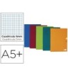 LIBRETA LIDERPAPEL SCRIPTUS A5 PLUS 48 HOJAS 90G/M2 CUADRO 5MM CON ...