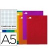LIBRETA LIDERPAPEL WRITE A5 80 HOJAS 60G/M2 CUADRO 4MM CON MARGEN
