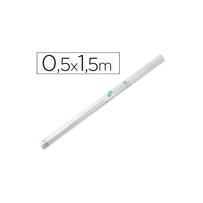 ROLLO PLASTICO ADHESIVO LIDERPAPEL 0.50X1.50 50 MC -FORRALIBROS REM...