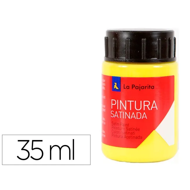 PINTURA LATEX LA PAJARITA AMARILLO LIMON 35 ML