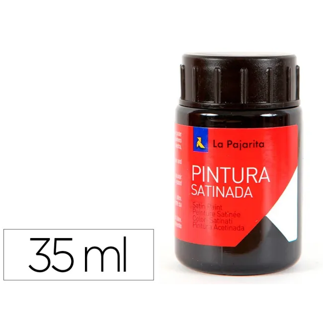 PINTURA LATEX LA PAJARITA NEGRO 35 ML