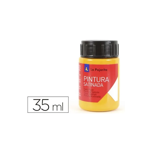 PINTURA LATEX LA PAJARITA AMARILLO MEDIO 35 ML
