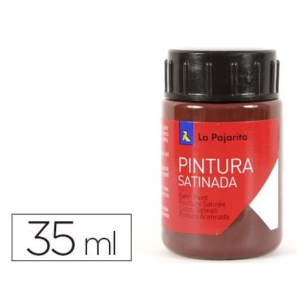 PINTURA LATEX LA PAJARITA CASTAÑA 35 ML