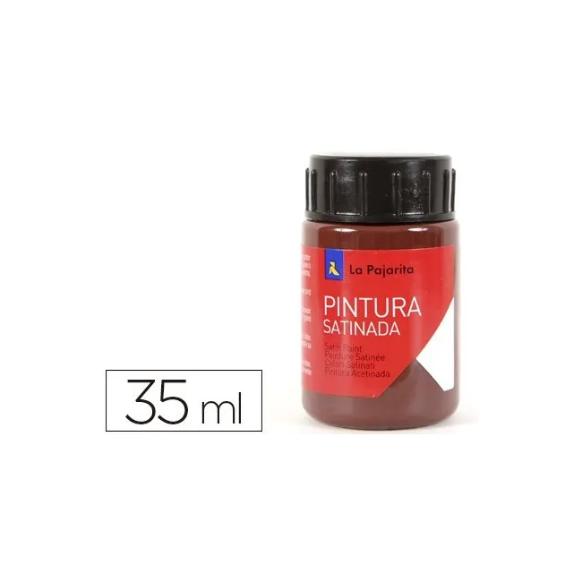 PINTURA LATEX LA PAJARITA CASTAÑA 35 ML
