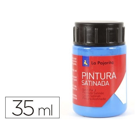 PINTURA LATEX LA PAJARITA CYAN 35 ML