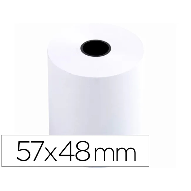 ROLLO SUMADORA TERMICO 57 MM ANCHO X 48 MM DIAMETRO