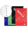INDICE LIDERPAPEL TAPA CARTONCILLO CUARTO 24 HOJAS 70G/M2 COLORES S...