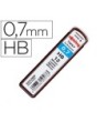 MINAS ROTRING GRAFITO 0,7 MM HB ESTUCHE DE 12 MINAS