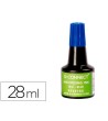 TINTA TAMPON Q-CONNECT AZUL -FRASCO DE 28 ML