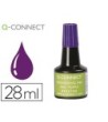 TINTA TAMPON Q-CONNECT VIOLETA FRASCO 28 ML