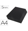 CARTON PLUMA LIDERPAPEL NEGRO DOBLE CARA DIN A4 ESPESOR 5 MM