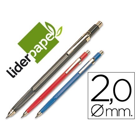 PORTAMINAS LIDERPAPEL GRAFO 2 MM. -UNIDAD