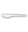 CUCHILLO DE PLASTICO BLANCO PAQUETE DE 100