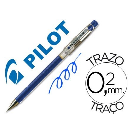BOLIGRAFO PILOT PUNTA AGUJA G-TEC-C4 AZUL