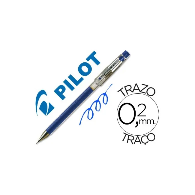 BOLIGRAFO PILOT PUNTA AGUJA G-TEC-C4 AZUL